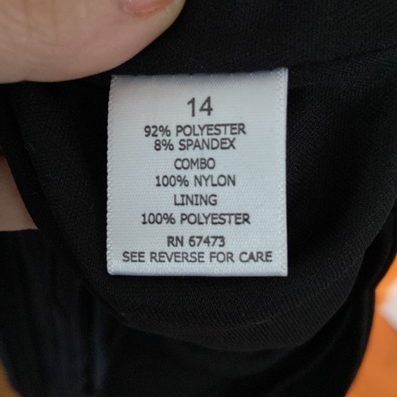 Taylor Black Fit and Flare Dress - Picture 8 of 8